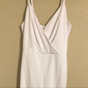 Mi Ami White Jumpsuit from Francesca’s